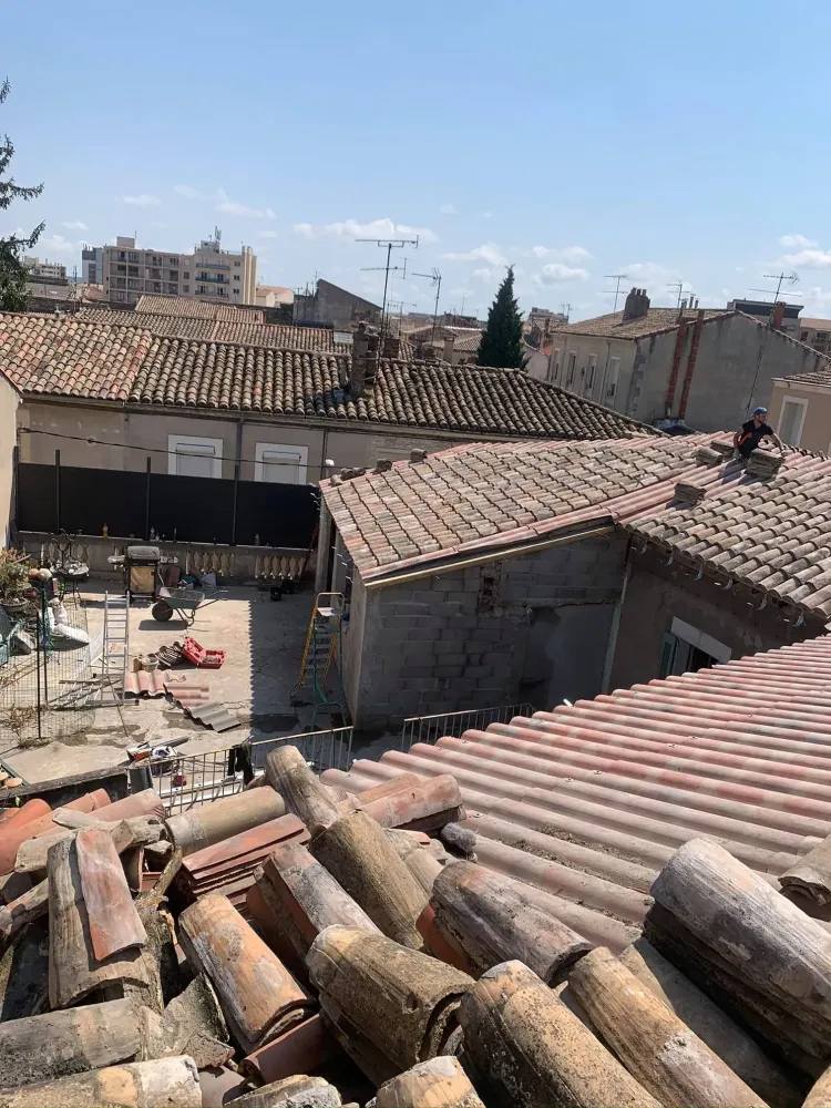 Toiture à Nîmes